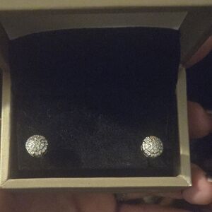 Elegant Silver Stud Earrings